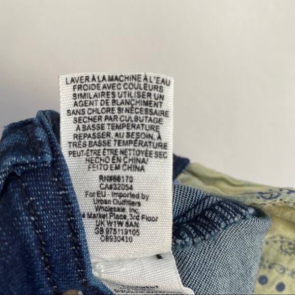 NWT‎ Free People So Chic Biker Shorts Cobalt Denim - Picture 9 of 9